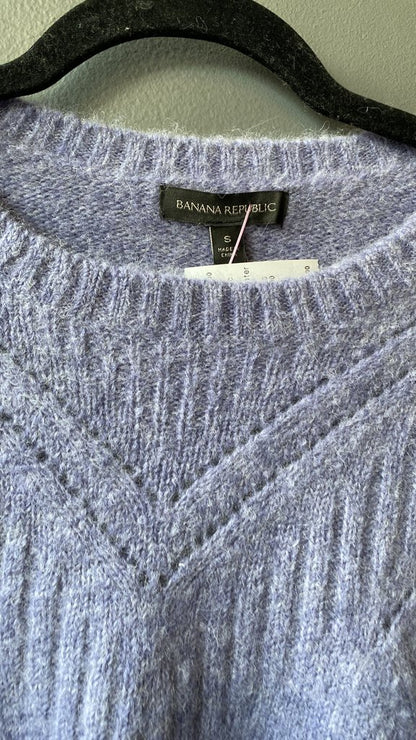 Alpaca Blend Herringbone Sweater