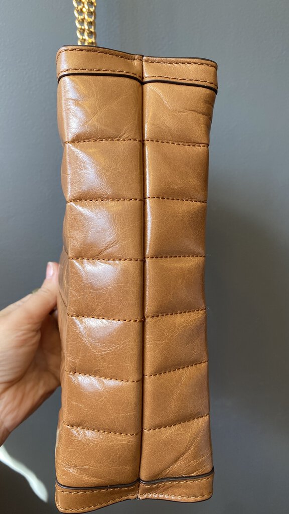 Quilted Leather Chain Bag