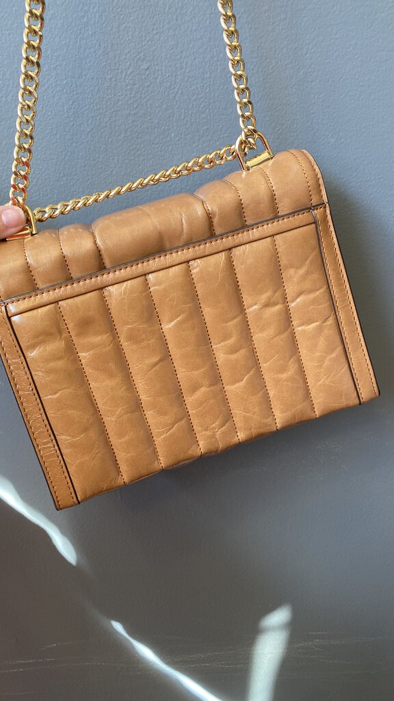 Quilted Leather Chain Bag