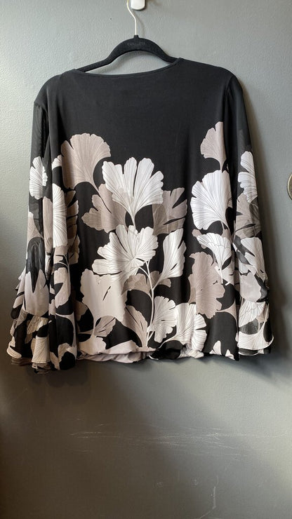 Ginko Print Jersey Blouse