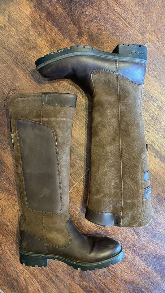 Tall Waterpoof Leather Boots (37)