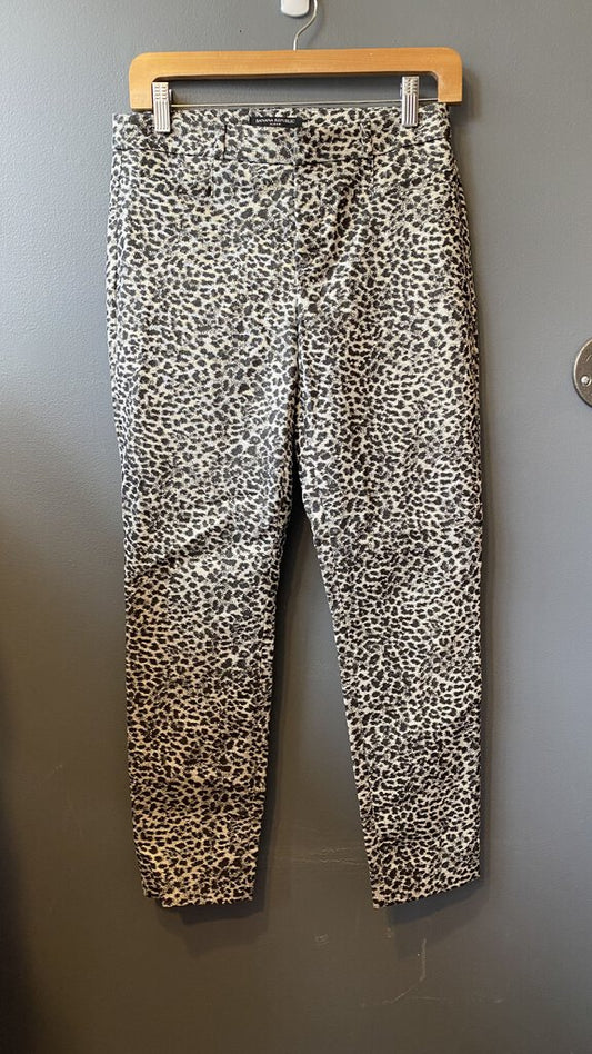 Sloan Leopard Metallic Pants