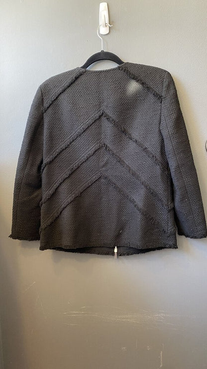 Tweed Zip Up Jacket