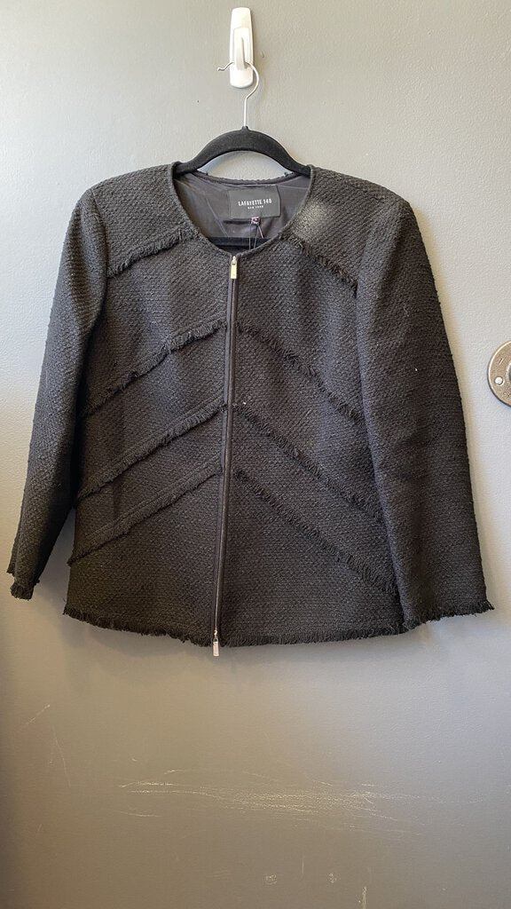 Tweed Zip Up Jacket