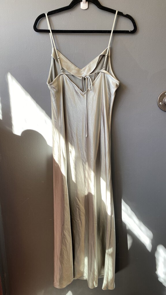 Satin Slip Midi Dress (UK14)