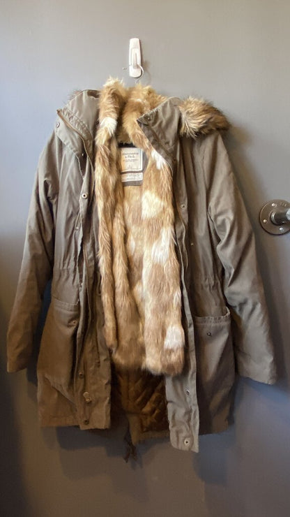 3-in-1 Faux Fur Utility Jacket