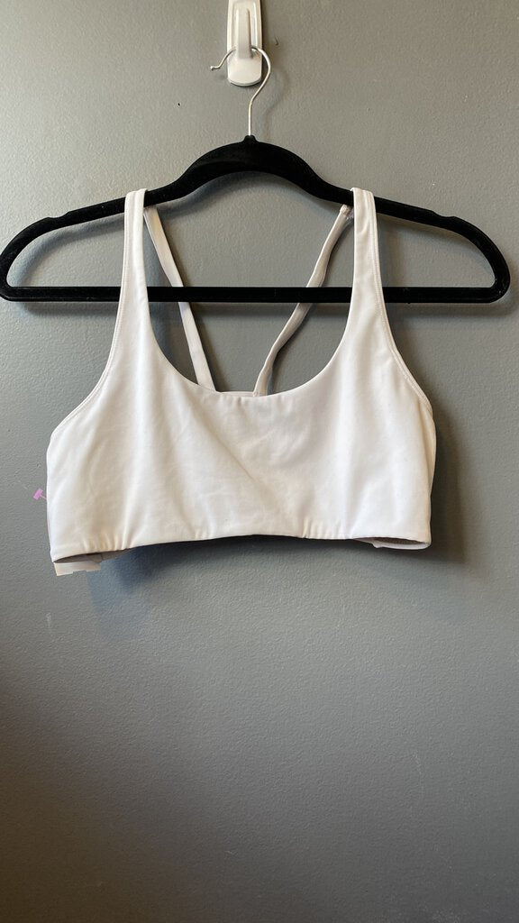 Yosemite White Sports Bra