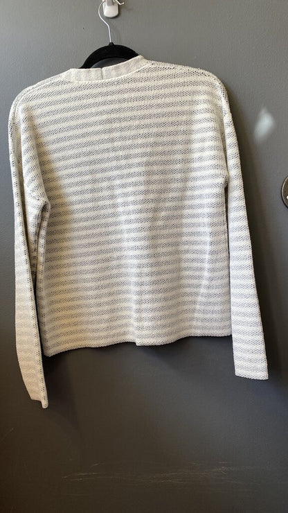 Inside Out Style Stripe Knit Top