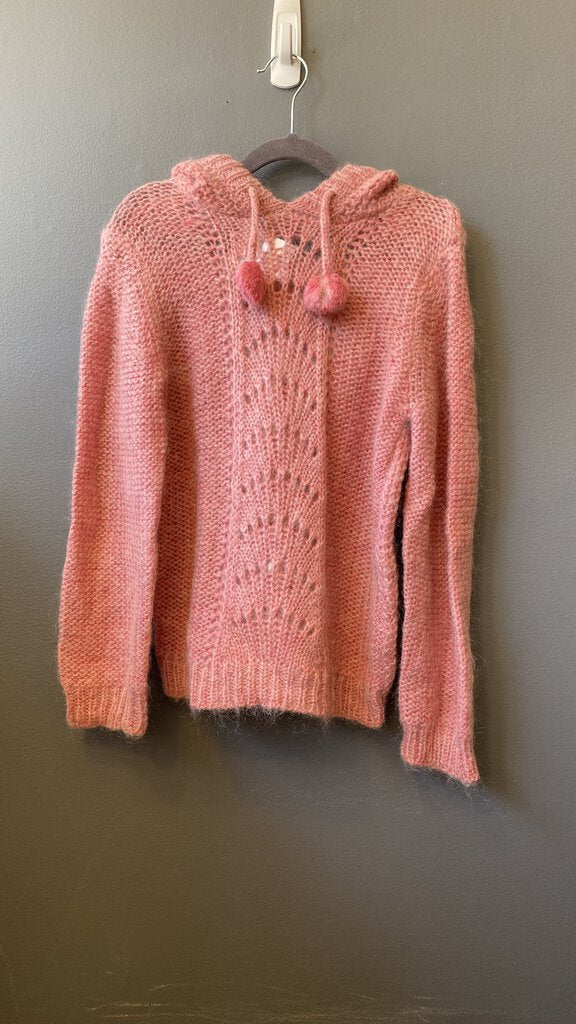 Pom Pom Hoodie Sweater