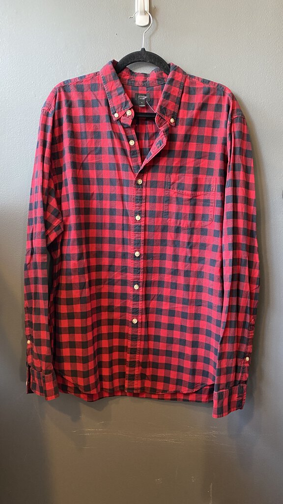 Oxford Gingham Button Down Shirt