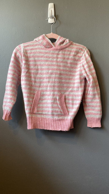 Striped Cashmere Hoodie