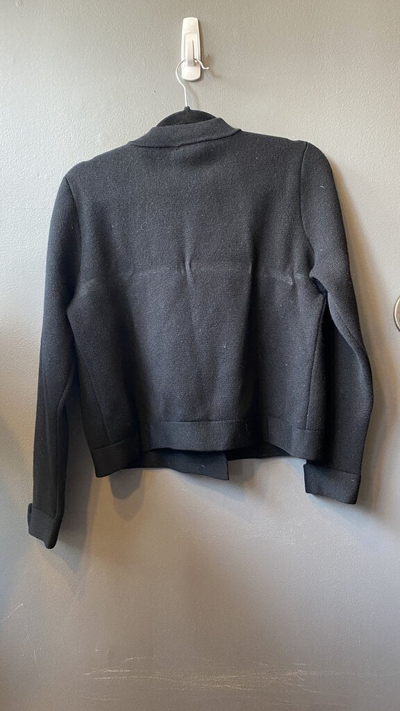 Wool Pearl Double Breasted Sweater