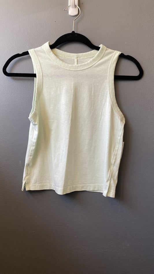 Mint Cotton Muscle Tank