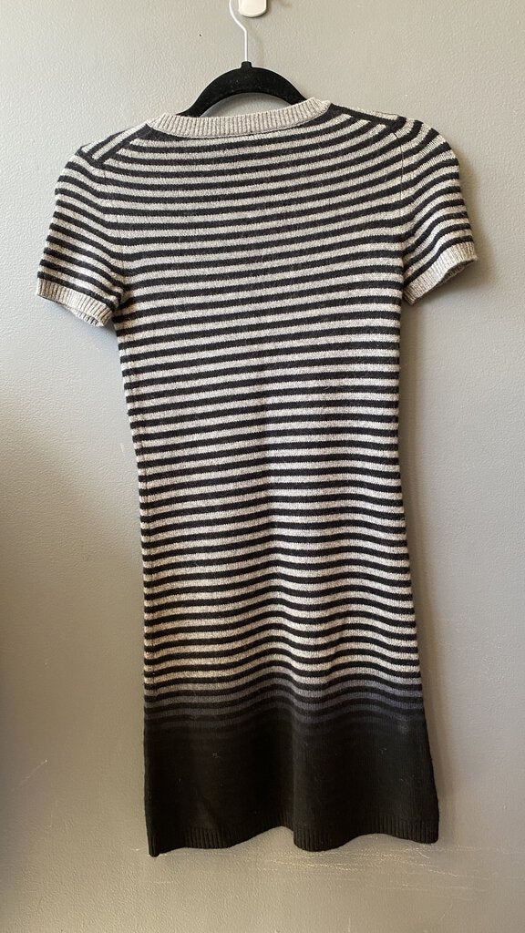 Stripe Short Sleeve Dress