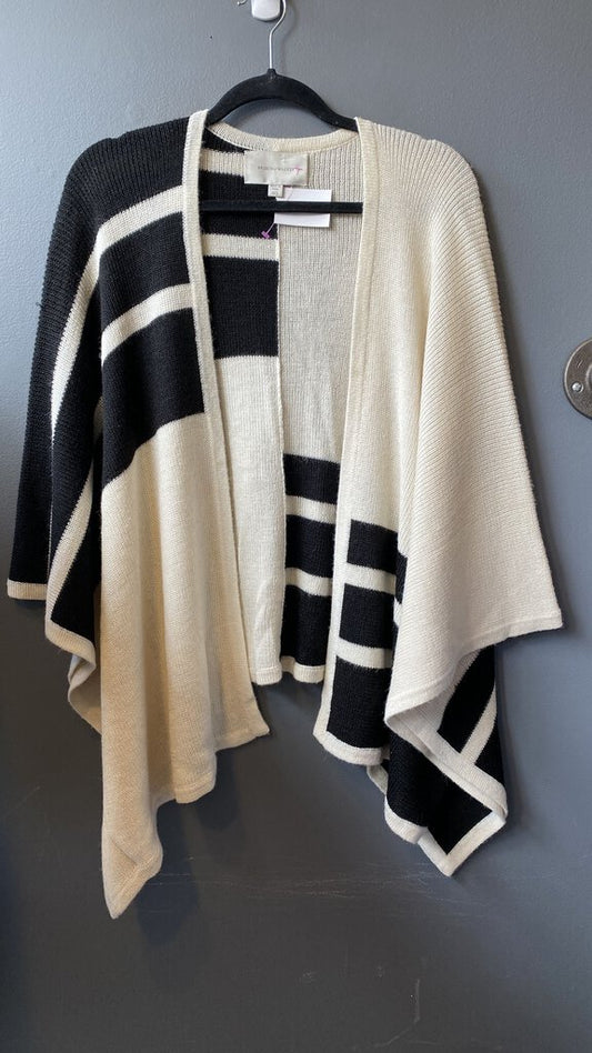 AlpacaBlend Striped Poncho