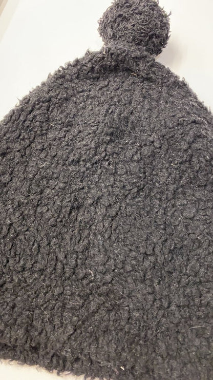 Pom Cashmere Wool Beanie Hat