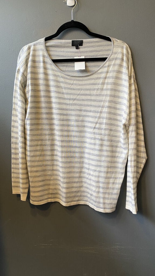 Tissue Cashmere Stripe Sweater