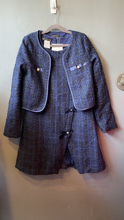 Shimmer Tweed Dress + Jacket