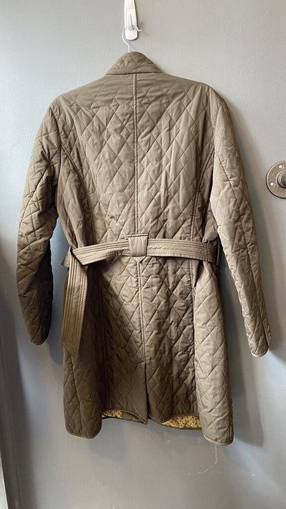 Quilted Belted Coat