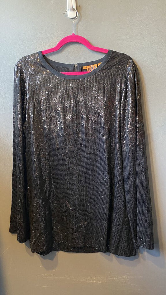 Sequin Long Sleeve Top