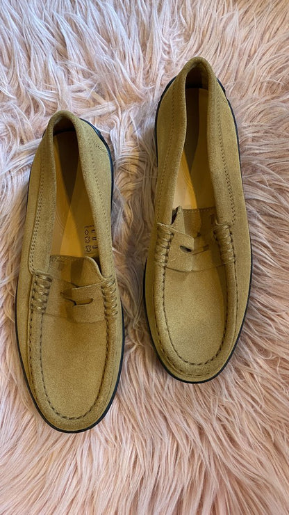 Suede Vibram Sole Loafers