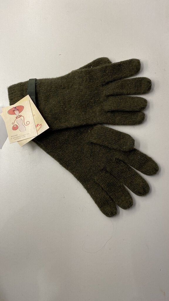 Knit Bow Gloves