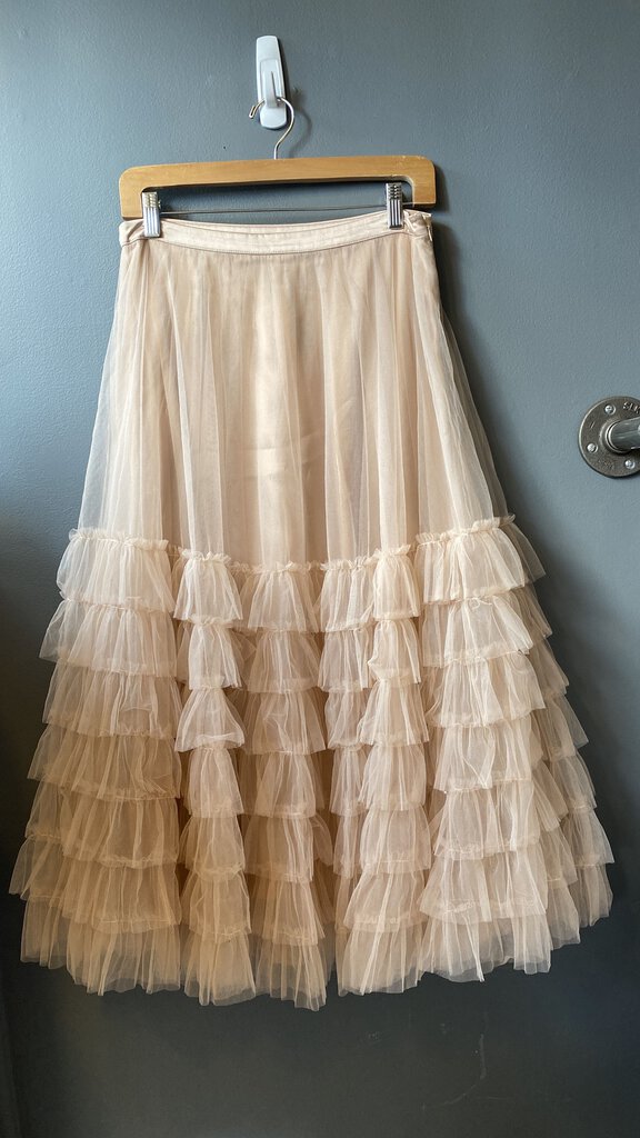 Tulle Midi Skirt