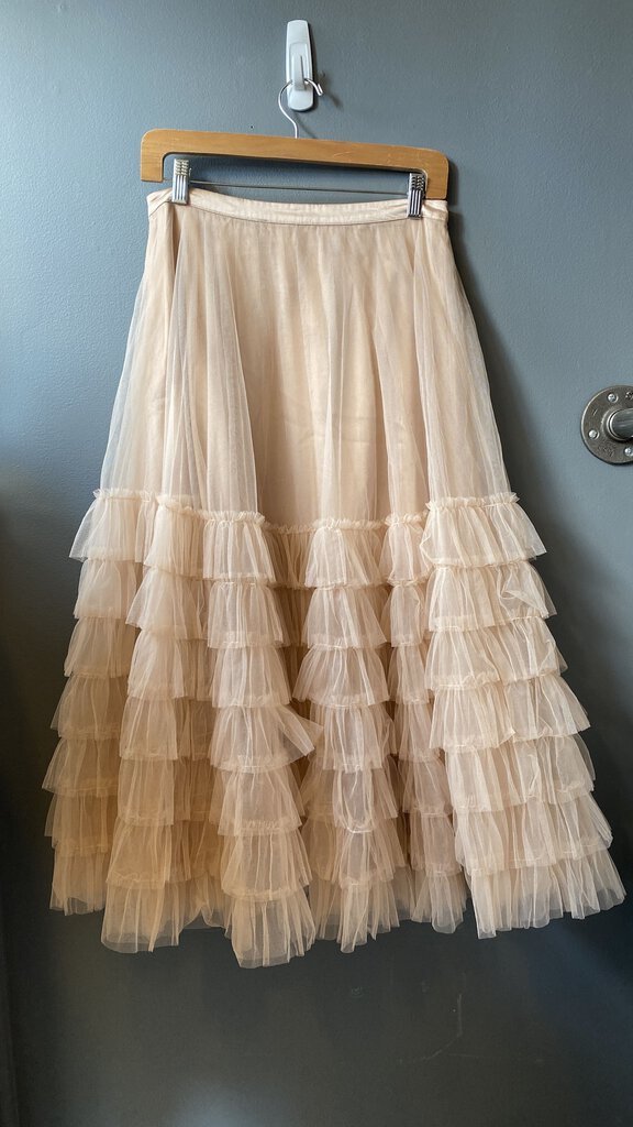 Tulle Midi Skirt