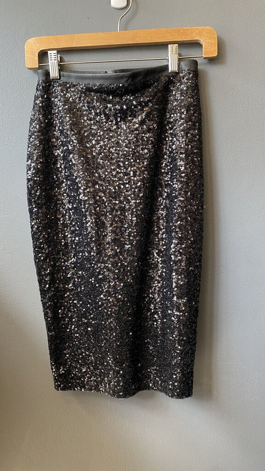 Sequin Pencil Skirt (as is)