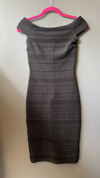 Stretch Ribbed Sheath Dress