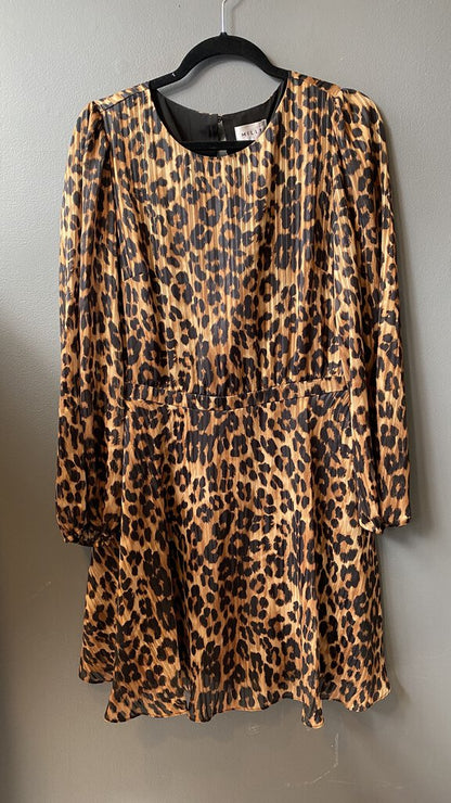 Leopard Stripe Dress