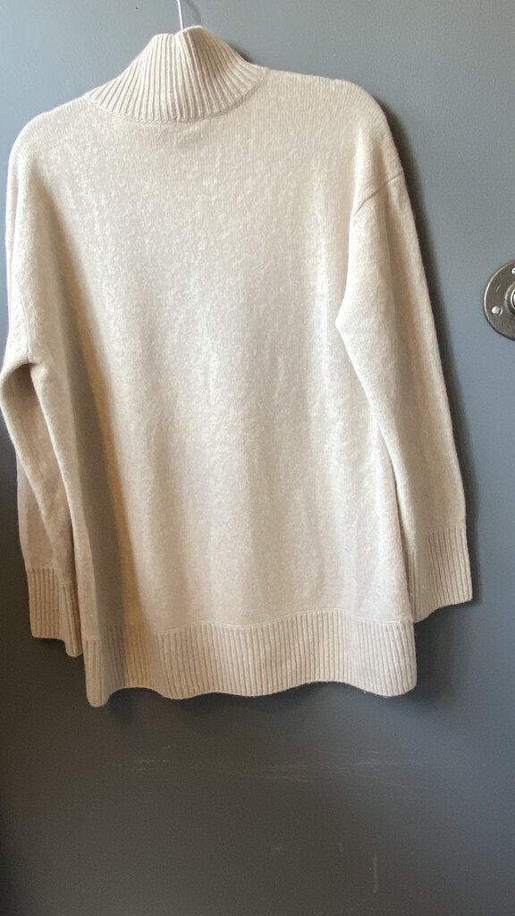 Cashmere Funnelneck Tunic Sweater