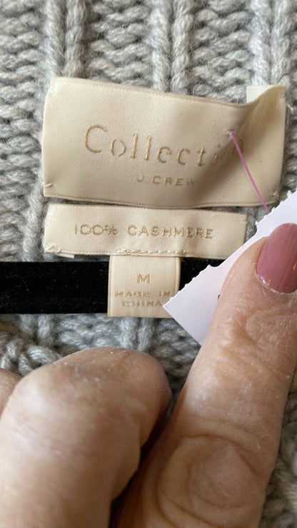 Cashmere Cable Funnelneck Sweater