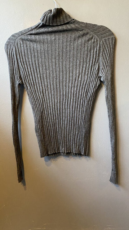 Ribbed Silk Cashmere Knit Top