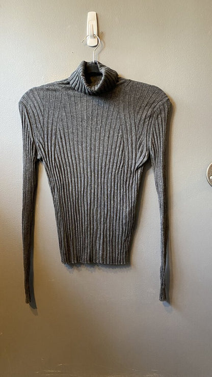 Ribbed Silk Cashmere Knit Top