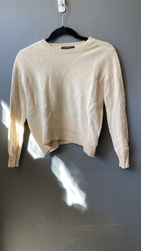 Crop Cashmere Sweater