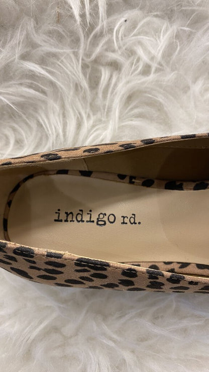 Leopard Flat Slip On Shoes