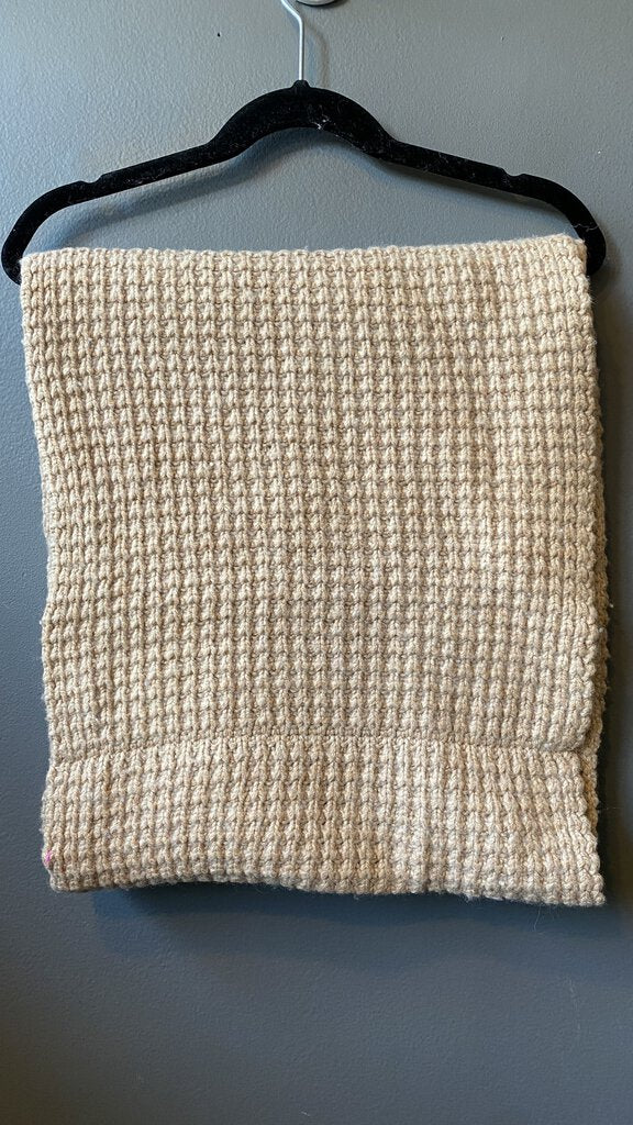 Cashmere Waffle Circle Scarf