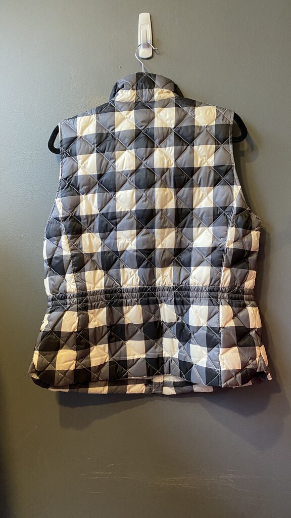 Gingham Quilted Vest