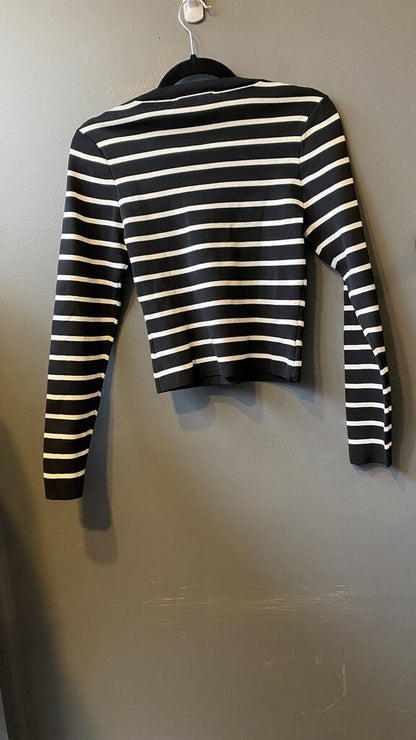 Striped Rib Knit Top