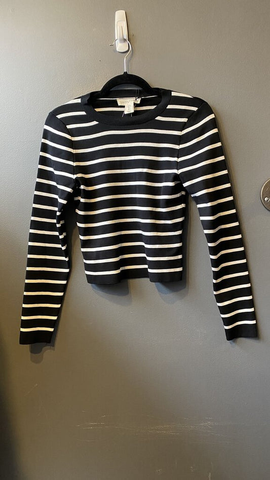 Striped Rib Knit Top