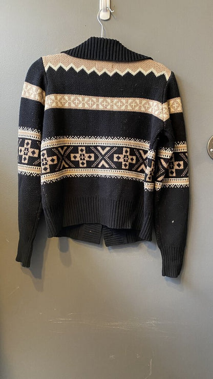 Aztec Style Cardigan Sweater