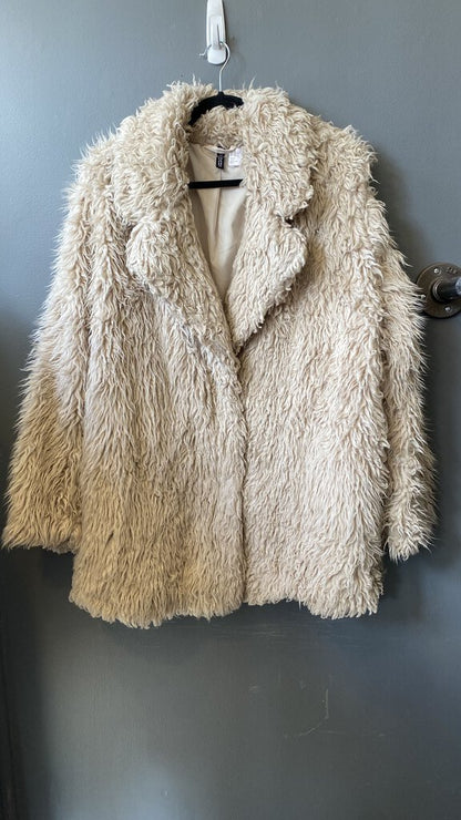 Faux Fur Shaggy Coat