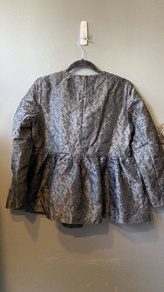 Peplum Shimmer Jacket