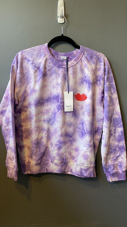 Lips Tie Dye Crewneck