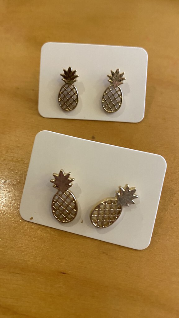 Pineapple Stud Earrings