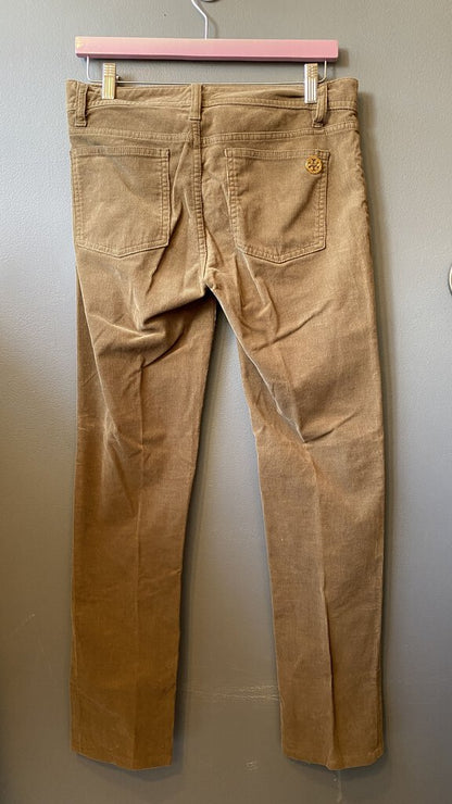 Slim Leg Corduroy Pants