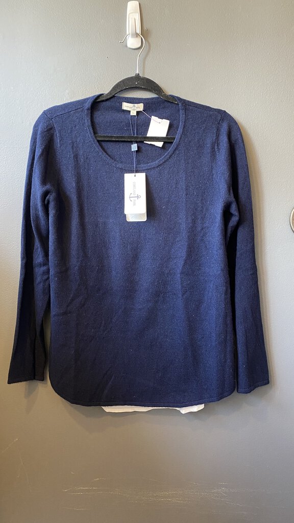 Silk Back Cashmere Sweater