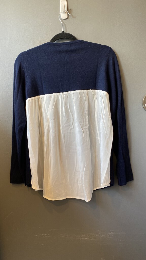 Silk Back Cashmere Sweater