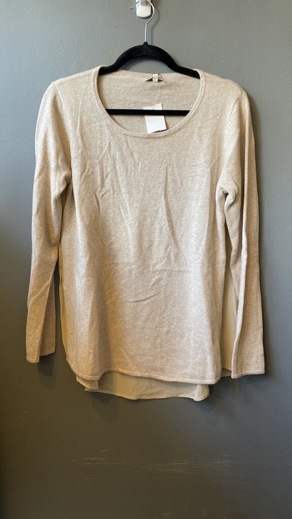 Silk Back Cashmere Sweater